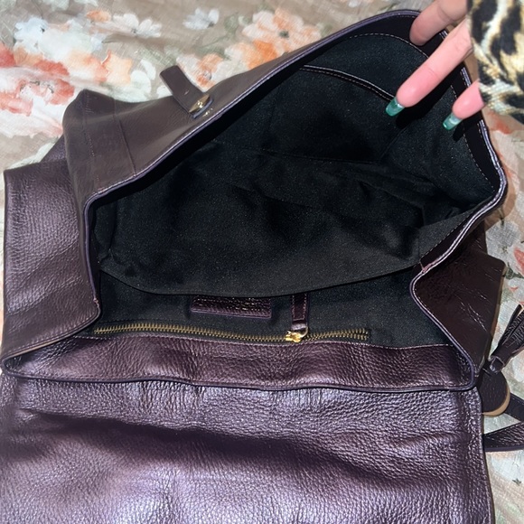 Varriale purple leather purse - Picture 5 of 9